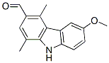 6-methoxy-1,4-dimethyl-9H-carbazole-3-carbaldehyde CAS#: 18073-15-9