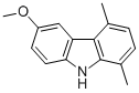 6-methoxy-1,4-dimethyl-9H-carbazole CAS#: 18028-57-4