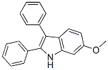 6-methoxy-2,3-diphenyl-1H-indole CAS#: 14292-85-4