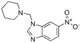6-nitro-1-(1-piperidylmethyl)benzoimidazole CAS#: 103248-18-6