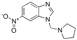 6-nitro-1-(pyrrolidin-1-ylmethyl)benzoimidazole CAS#: 103248-20-0
