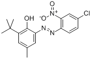 6-tert-Butyl-4-methyl-2-[(4-chloro-2-nitrophenyl)azo]phenol CAS#: 22617-04-5