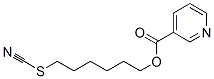 6-thiocyanatohexyl pyridine-3-carboxylate CAS#: 101952-78-7