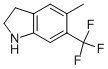 6-(trifluoromethyl)-5-methylindoline CAS#: 200711-22-4