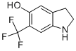 6-(trifluoromethyl)indolin-5-ol CAS#: 200711-19-9