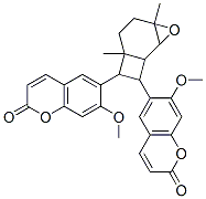 6,6'-[(3,6-Dimethyl-7-oxabicyclo[4.1.0]hept-3,2-ylene)ethylene]bis(7-methoxycoumarin) CAS#: 28753-30-2