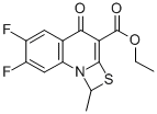 6,7-DIFLUORO-1-METHYL-4-OXO-4H-(1,3)THIAZETO(3,2-A)QUINOLINE-3-CARBOYLIC ACID ETHYL ESTER CAS#: 113028-84-5