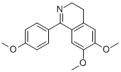 6,7-DIMETHOXY-1-(4-METHOXYPHENYL)-3,4-DIHYDROISOQUINOLINE CAS#: 15462-83-6