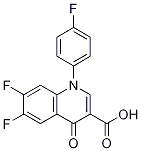 6,7-Difluoro-1-(4-fluorophenyl)-1,4-dihydro-4-oxo-3-quinolinecarboxylic Acid CAS#: 103994-99-6