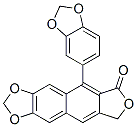 6,7-(Epoxymethanoxy)-9-(1,3-benzodioxole-5-yl)-1,3-dihydronaphtho[2,3-c]furan-1-one CAS#: 14944-34-4