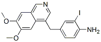 6,7-dimethoxy-4-(4'-amino-3'-iodobenzyl)isoquinoline CAS#: 104672-05-1