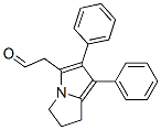 6,7-diphenyl-2,3-dihydro-1H-pyrrolizin-5-yl-acetaldehyde CAS#: 105378-65-2