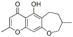 6,7,8,9-Tetrahydro-5-hydroxy-2,8-dimethyl-4H-pyrano[3,2-h][1]benzoxepin-4-one CAS#: 13475-13-3