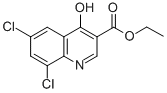 6,8-DICHLORO-4-HYDROXYQUINOINE-3-CARBOXYLIC ACID ETHYL ESTER CAS#: 25771-89-5
