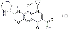 6,8-Dimethoxy Moxifloxacin Hydrochloride CAS#: