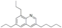 6,8-Dipropyl-3-pentylquinoline CAS#: 10372-06-2