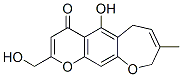 6,9-Dihydro-5-hydroxy-2-(hydroxymethyl)-8-methyl-4H-pyrano[3,2-h][1]benzoxepin-4-one CAS#: 13544-38-2