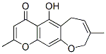 6,9-Dihydro-5-hydroxy-2,8-dimethyl-4H-pyrano[3,2-h][1]benzoxepin-4-one CAS#: 14729-11-4