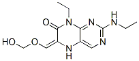 (6E)-8-ethyl-2-ethylamino-6-(hydroxy-methoxy-methylidene)-5H-pteridin- 7-one CAS#: 1471-78-9