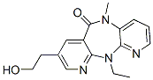 6H-Dipyrido[3,2-b:2',3'-e][1,4]diazepin-6-one,11-ethyl-5,11-dihydro-8-(2-hydroxyethyl)-5-methyl- CAS#: 211750-50-4
