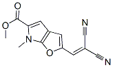 6H-Furo[2,3-b]pyrrole-5-carboxylic  acid,  2-(2,2-dicyanoethenyl)-6-methyl-,  methyl  ester CAS#: 244182-31-8