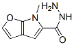 6H-Furo[2,3-b]pyrrole-5-carboxylic  acid,  6-methyl-,  hydrazide CAS#: 201019-33-2