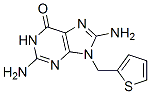 6H-Purin-6-one, 2,8-diamino-1,9-dihydro-9-(2-thienylmethyl)- CAS#: 104162-90-5