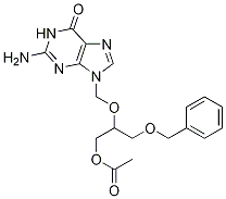 6H-Purin-6-one, 9-[[1-[(acetyloxy)Methyl]-2-(phenylMethoxy)ethoxy]Methyl]-2-aMino-1,9-dihydro- CAS#: 108436-61-9