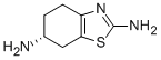 (+)-(6R)-2,6-Diamino-4,5,6,7-tetrahydrobenzothiazole CAS#: 106092-11-9