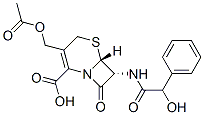 [6R-(6alpha,7beta)]-3-(acetoxymethyl)-7-(hydroxyphenylacetamido)-8-oxo-5-thia-1-azabicyclo[4.2.0]oct-2-ene-2-carboxylic acid CAS#: 27910-26-5