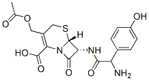 [6R-[6alpha,7beta(R*)]]-3-(acetoxymethyl)-7-[amino(4-hydroxyphenyl)acetamido]-8-oxo-5-thia-1-azabicyclo[4.2.0]oct-2-ene-2-carboxylic acid CAS#: 28894-60-2
