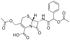 (6R,7R)-3-(acetyloxymethyl)-7-[(2-acetyloxy-2-phenyl-acetyl)amino]-8-o xo-5-thia-1-azabicyclo[4.2.0]oct-2-ene-2-carboxylic acid CAS#: 27910-29-8