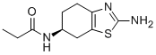 (6S)-2-Amino-6-propionamidotetrahydrobenzothiazole CAS#: 106006-84-2