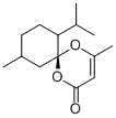 (-)-(6S)-4,10-DIMETHYL-7-ISOPROPYL-1,5-DIOXASPIRO[5.5] UNDEC-3-EN-2-ON CAS#: 105252-84-4