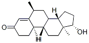 (6S,9S,10R,13S,14S,17S)-17-hydroxy-6,13-dimethyl-2,6,7,8,9,10,11,12,14,15,16,17-dodecahydro-1H-cyclopenta[a]phenanthren-3-one CAS#: 10529-96-1