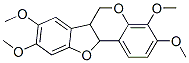 6a,11a-Dihydro-3,4,8,9-tetramethoxy-6H-benzofuro[3,2-c][1]benzopyran CAS#: 20390-16-3