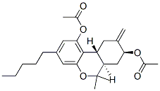 (6aR,8S,10aR)-6a,7,8,9,10,10a-Hexahydro-6,6-dimethyl-9-methylene-3-pentyl-6H-dibenzo[b,d]pyran-1,8-diol diacetate CAS#: 27262-27-7