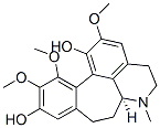 (6aS)-4,5,6,6a,7,8-Hexahydro-2,11,12-trimethoxy-6-methylbenzo[6,7]cyclohept[1,2,3-ij]isoquinoline-1,10-diol CAS#: 1354-66-1