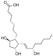 7-[(1R,2S,3R,5R)-3,5-dihydroxy-2-[(E,3S)-3-hydroxyoct-1-enyl]cyclopent yl]heptanoic acid CAS#: 28977-21-1