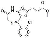 7-(2-Carbomethoxyethyl)-5-(2-chlorophenyl)-thieno-1,4-diazepin-2-one CAS#: 100827-80-3