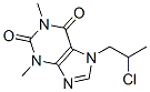 7-(2-chloropropyl)-3,7-dihydro-1,3-dimethyl-1H-purine-2,6-dione CAS#: 1919-38-6