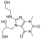 7-(2,3-dihydroxypropyl)-8-(2-hydroxyethylamino)-1,3-dimethyl-purine-2, 6-dione CAS#: 111038-27-8