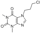 7-(3-chloropropyl)-3,7-dihydro-1,3-dimethyl-1H-purine-2,6-dione CAS#: 2770-66-3