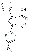 7-(4-METHOXYPHENYL)-5-PHENYL-7H-PYRROLO[2,3-D]PYRIMIDIN-4-OL CAS#: 220835-17-6