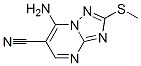 7-AMINO-6-CYANO-2-(METHYLTHIO)-1,2,4-TRIAZOLO(1,5-A)PYRIMIDINE CAS#: 113967-64-9