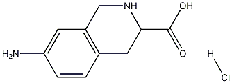 7-Amino-1,2,3,4-tetrahydro-3-isoquinolinecarboxylic acidhydrochloride CAS#: 228728-10-7