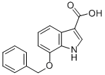 7-BENZYLOXY-1H-INDOLE-3-CARBOXYLIC ACID CAS#: 24370-75-0