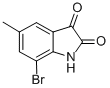 7-BROMO-5-METHYL-1H-INDOLE-2,3-DIONE CAS#: 108938-16-5