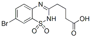7-Bromo-2H-1,2,4-benzothiadiazine-3-butanoic acid 1,1-dioxide CAS#: 101064-03-3