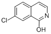 7-CHLORO-1-HYDROXYISOQUINOLINE CAS#: 24188-74-7